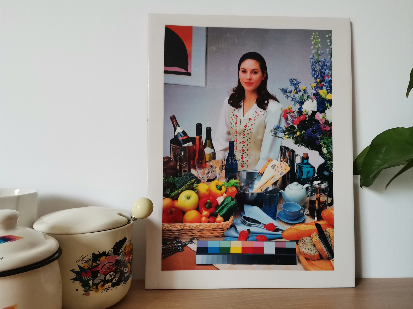 靓膜（PF-150）用于瓷砖、陶瓷工艺品的彩色Logo、标识、照片等的定制